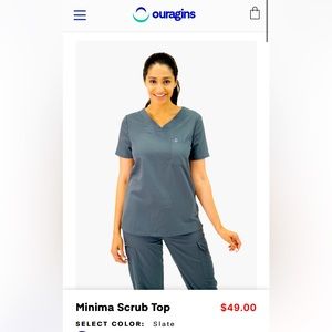 Ouragins Scrubs Set